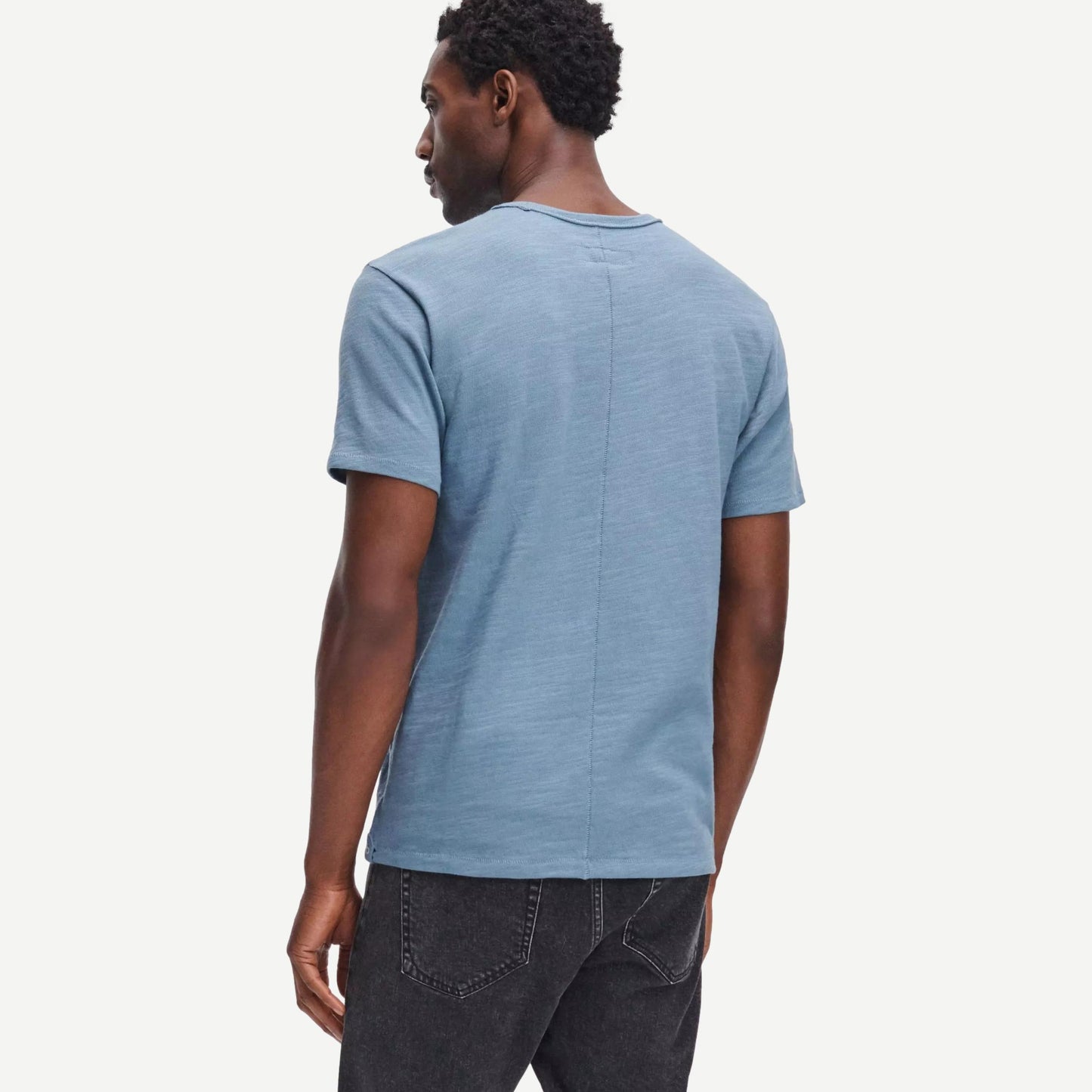 Classic Flame Tee - Washed Blue