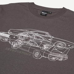 Charger Tee - Anthracite - Galvanic.co