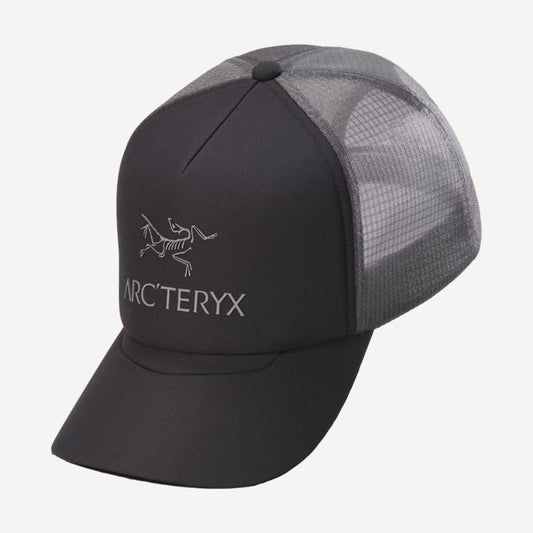 Bird Word Trucker Curved - Black/Graphite
