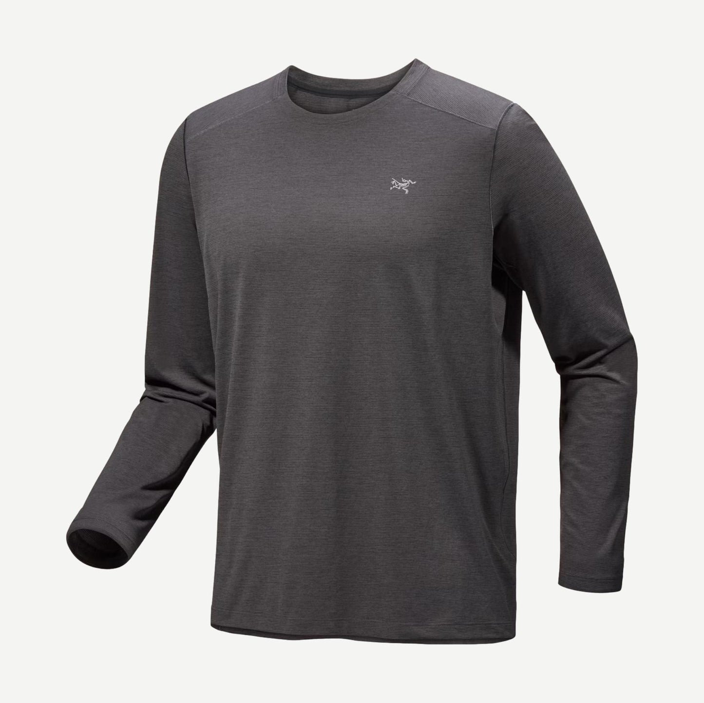 Cormac Crew Neck Long Sleeve - Black Heather - Galvanic.co