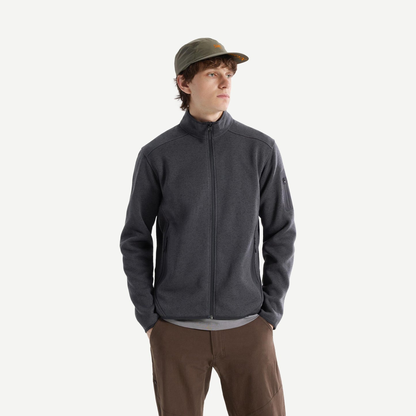 Covert Cardigan M - Black Heather II - Galvanic.co