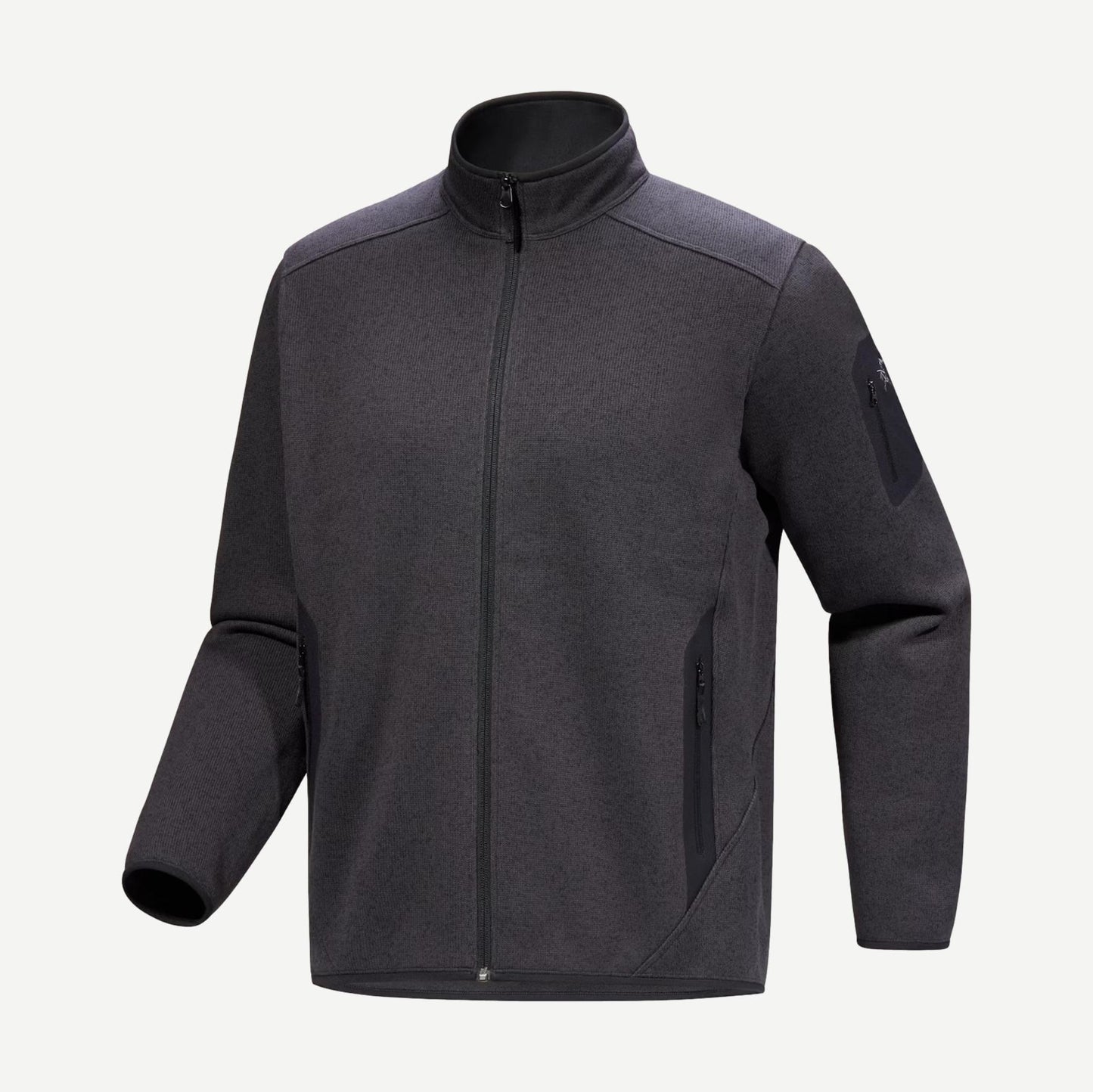 Covert Cardigan M - Black Heather II - Galvanic.co