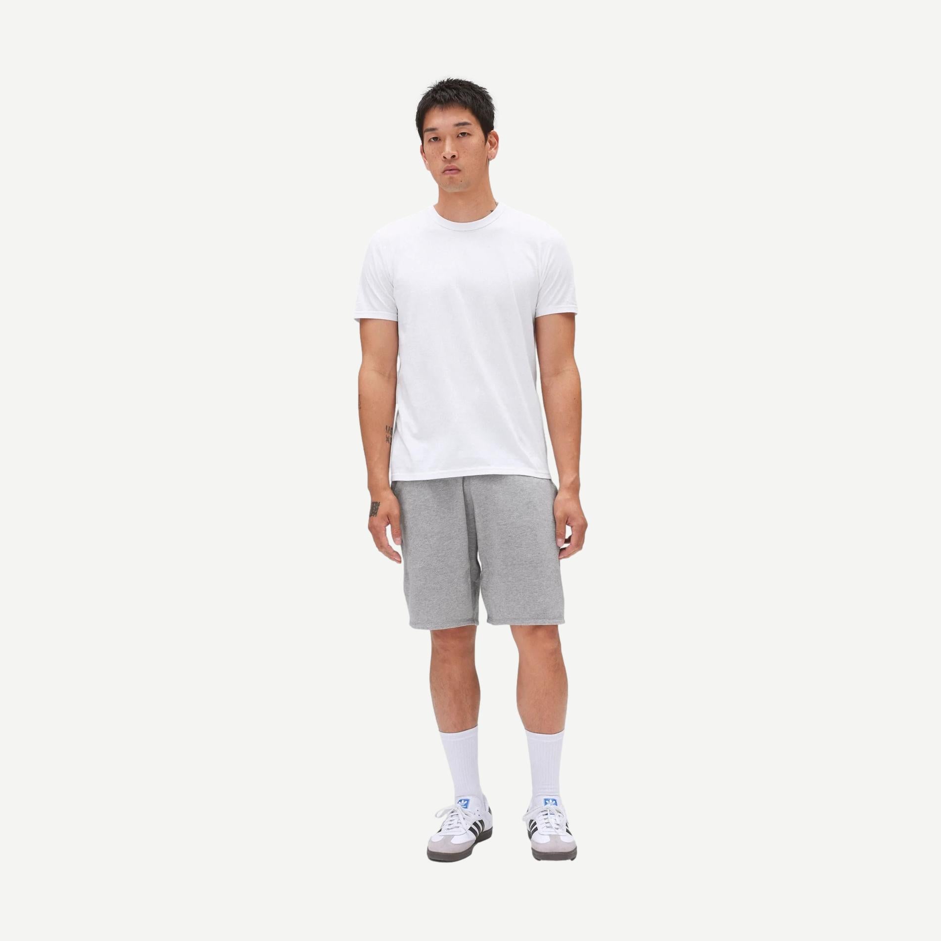 Lightweight Jersey T-Shirt - White - Galvanic.co