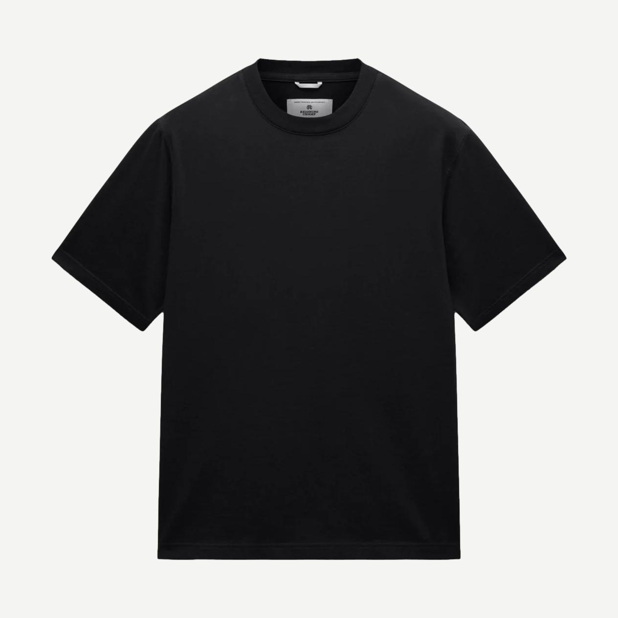 Midweight Jersey Standard T-Shirt - Black - Galvanic.co
