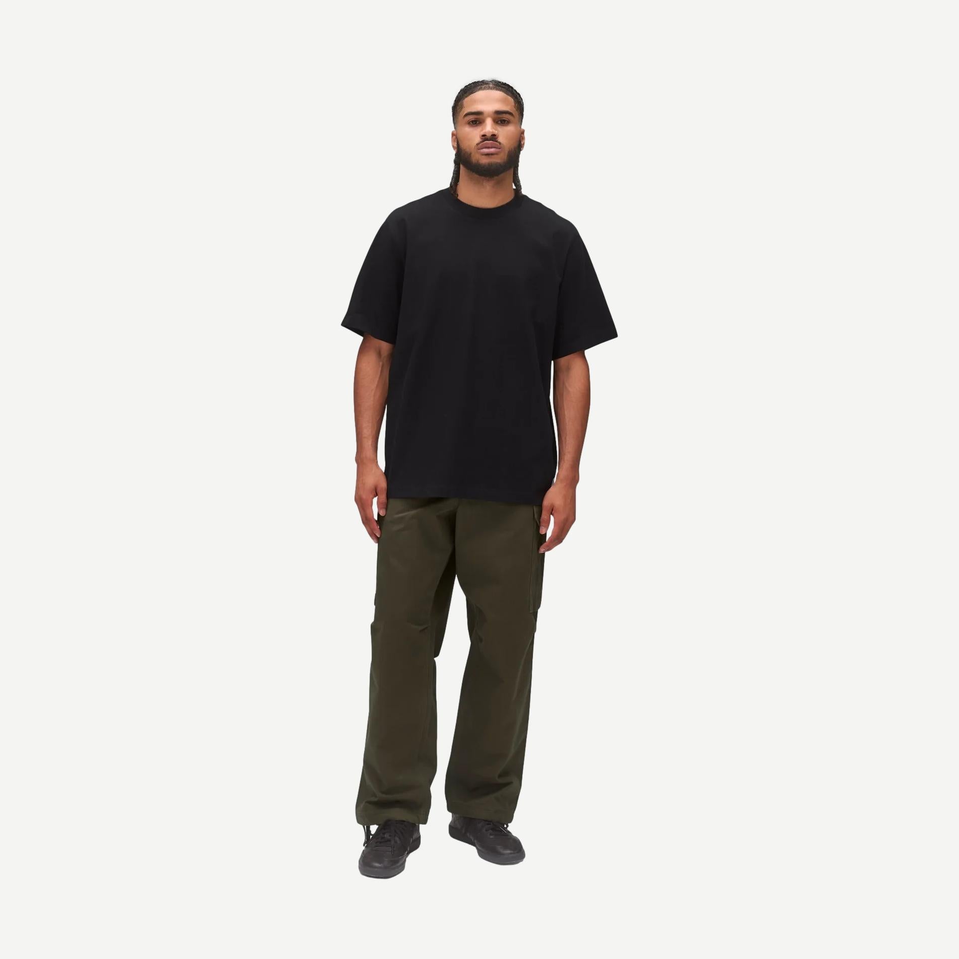 Midweight Jersey Standard T-Shirt - Black - Galvanic.co