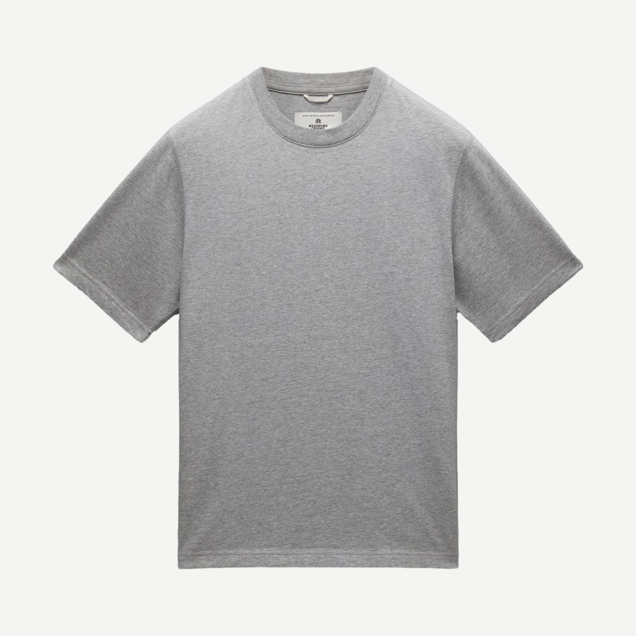 Midweight Jersey Standard T-Shirt - Heather Grey - Galvanic.co