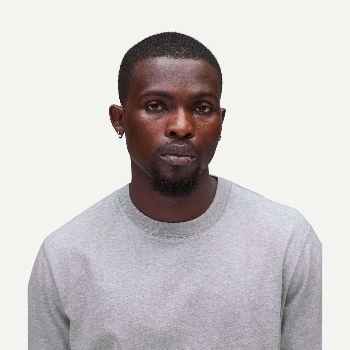 Midweight Jersey Standard T-Shirt - Heather Grey - Galvanic.co