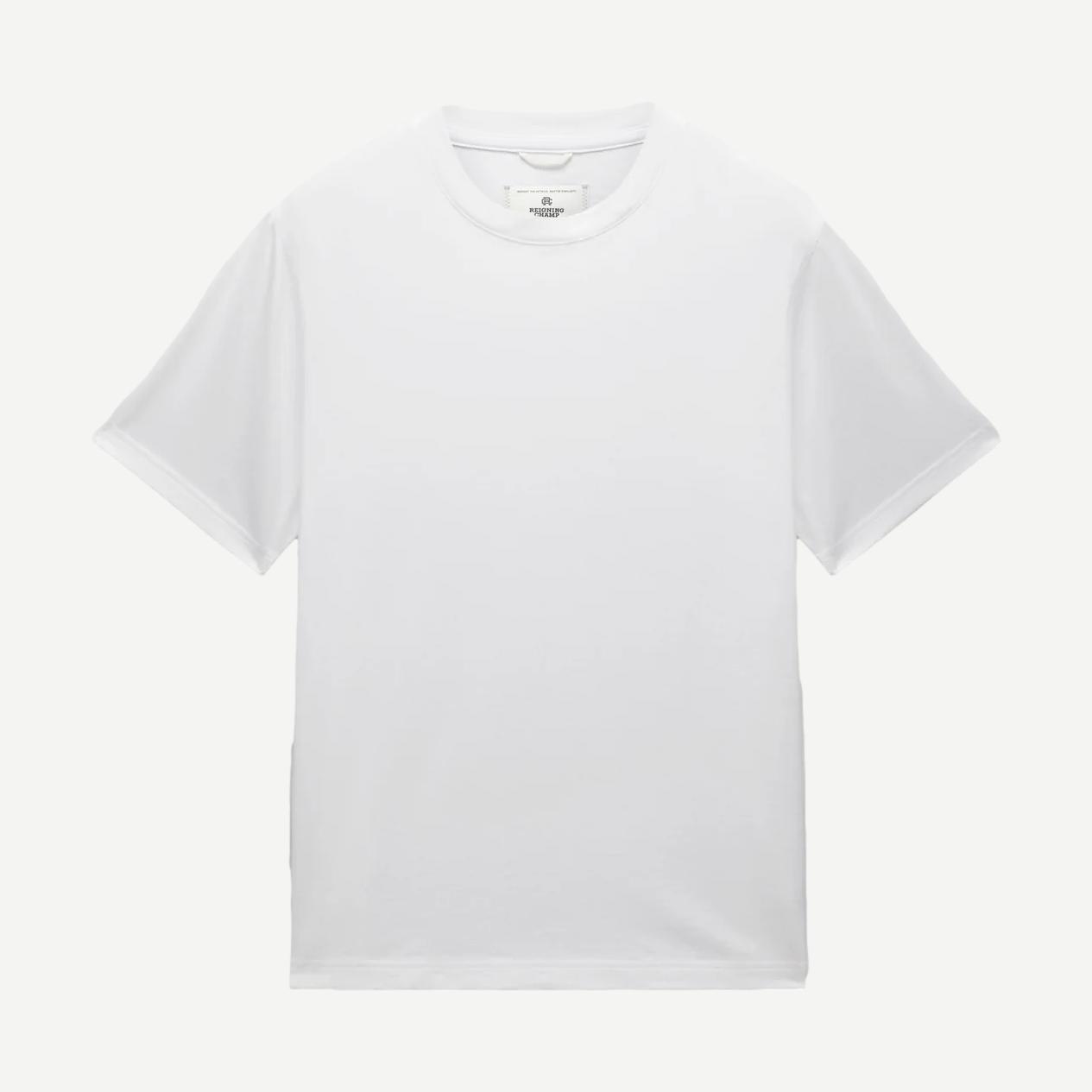 Midweight Jersey Standard T-Shirt - White - Galvanic.co