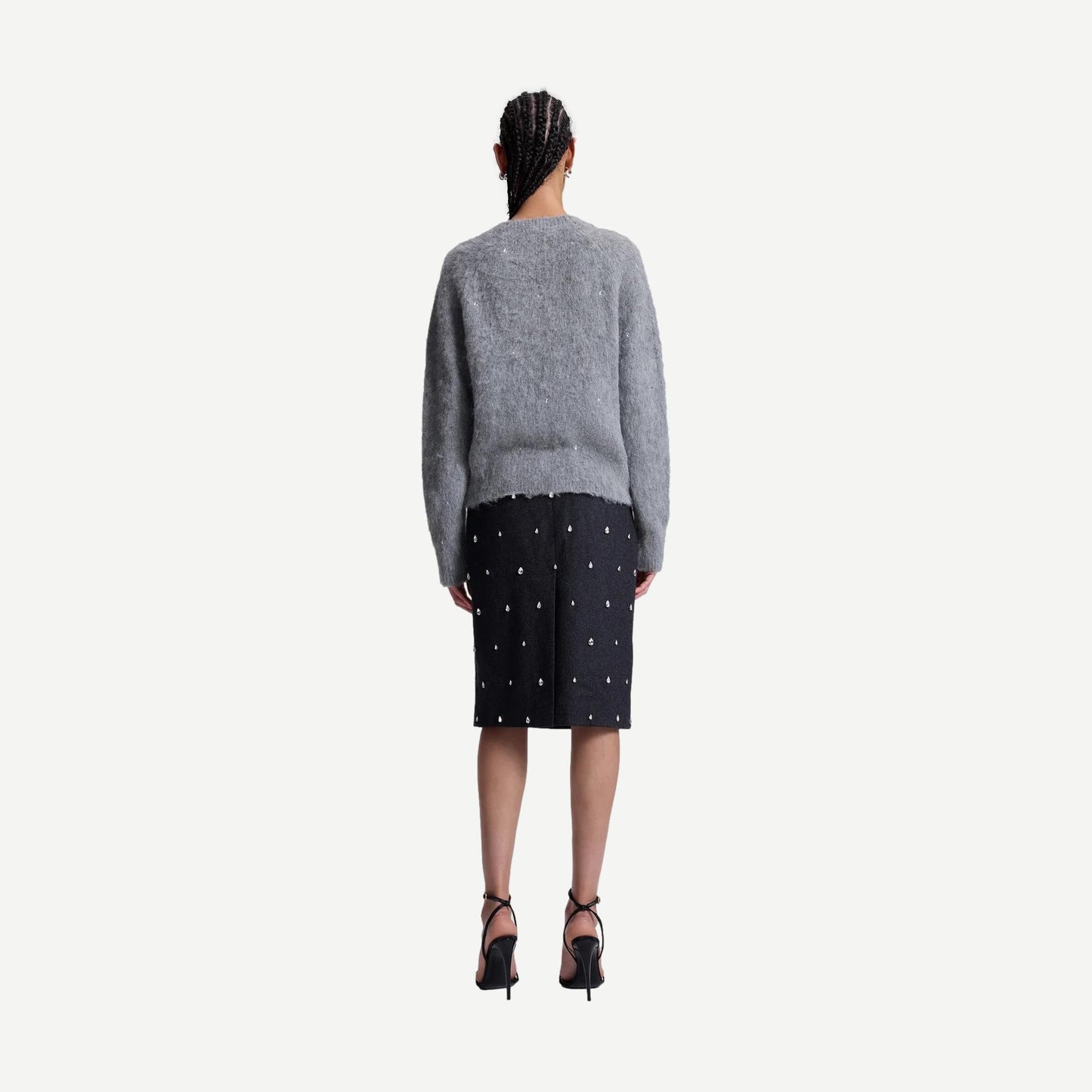 Opal Skirt - Charcoal - Galvanic.co