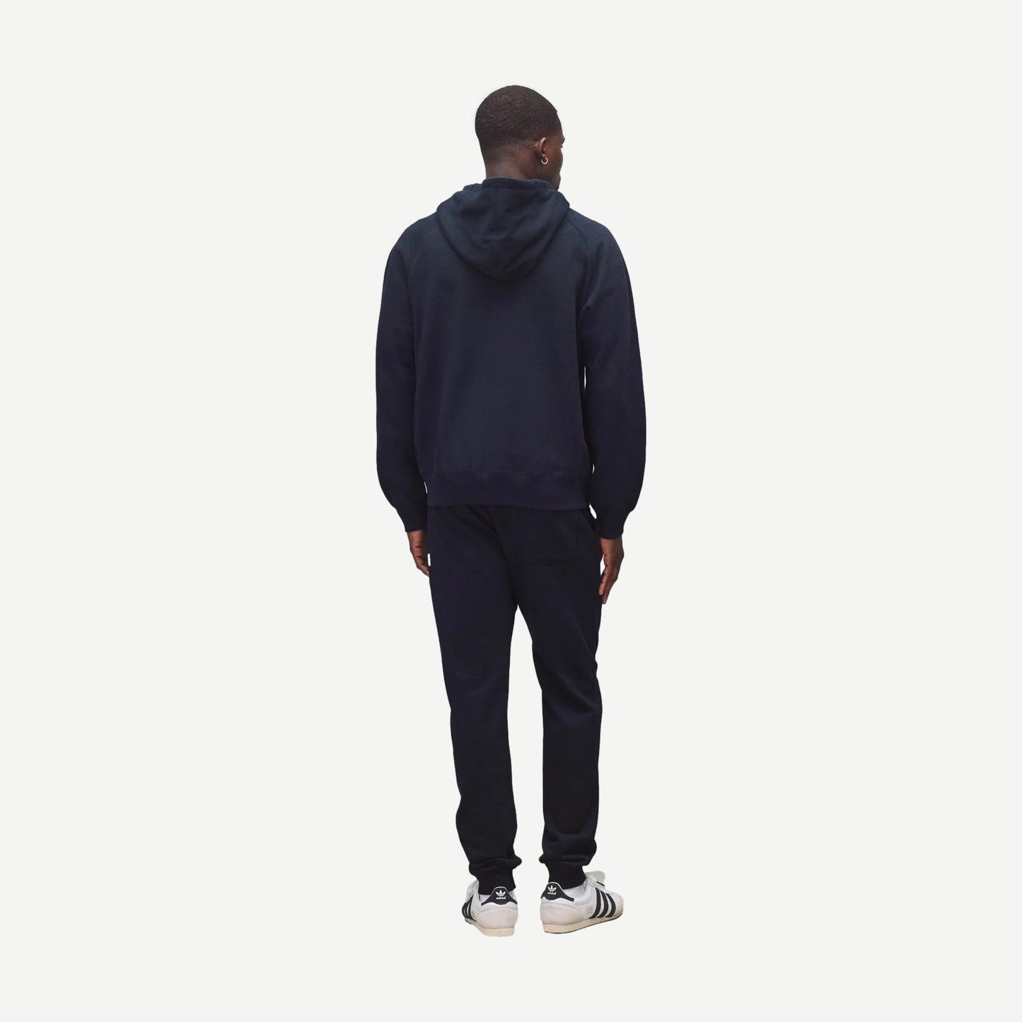 Midweight Terry Slim Sweatpant - Navy - Galvanic.co
