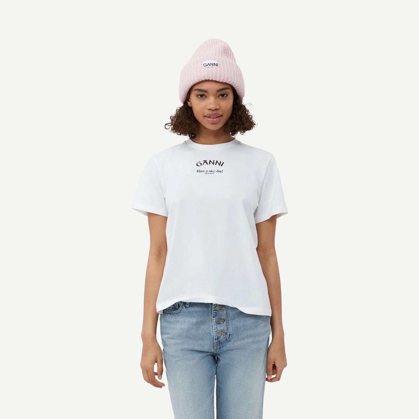 Structured Rib Beanie - Lilac Sachet