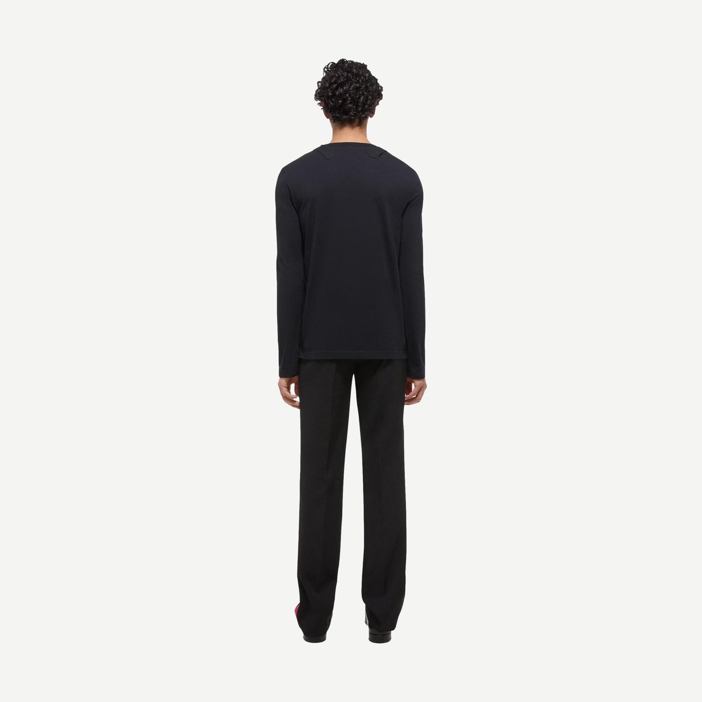SB LS Tee Light Cotton - Black - Galvanic.co