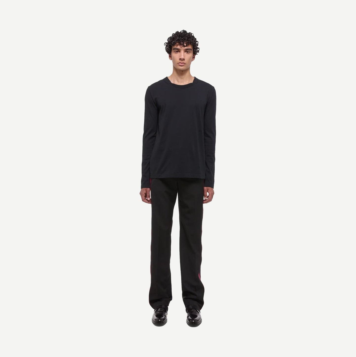 SB LS Tee Light Cotton - Black - Galvanic.co