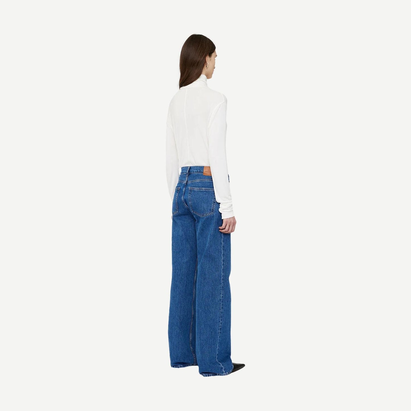 Lia Top Off White Cashmere Blend - White - Galvanic.co