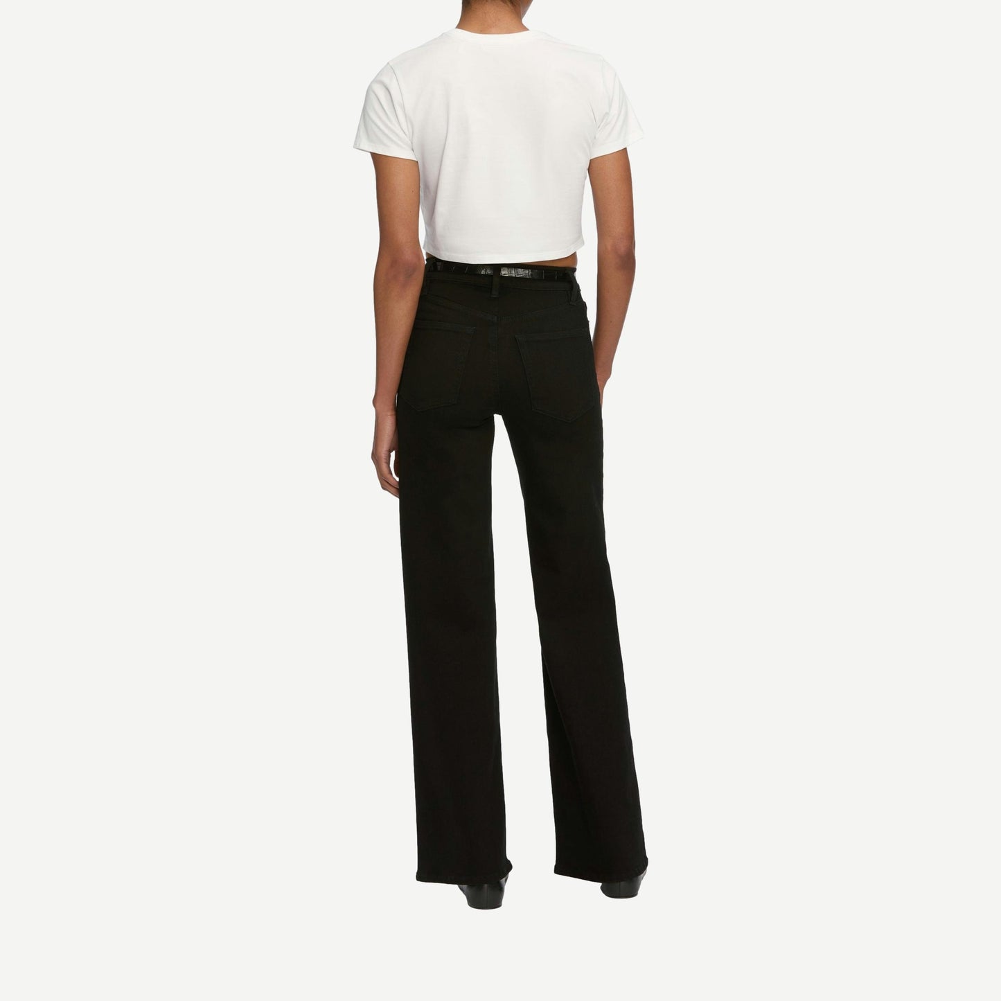 Le Slim Palazzo - Black - Galvanic.co