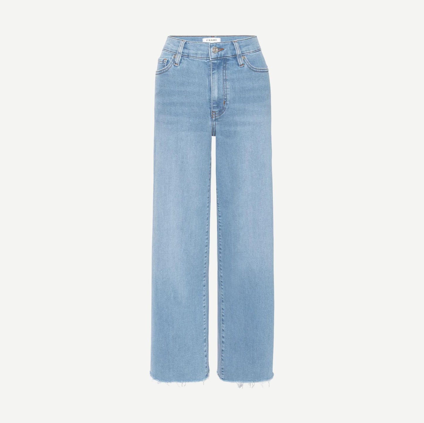 Le Slim Palazzo Crop - Honeymoon Raw Fray - Galvanic.co