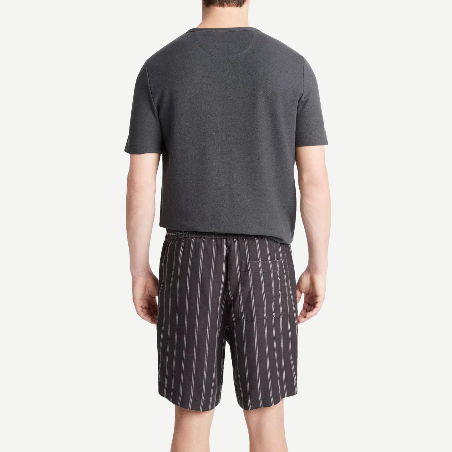 Moonbay Stripe Short - Soft Black - Galvanic.co