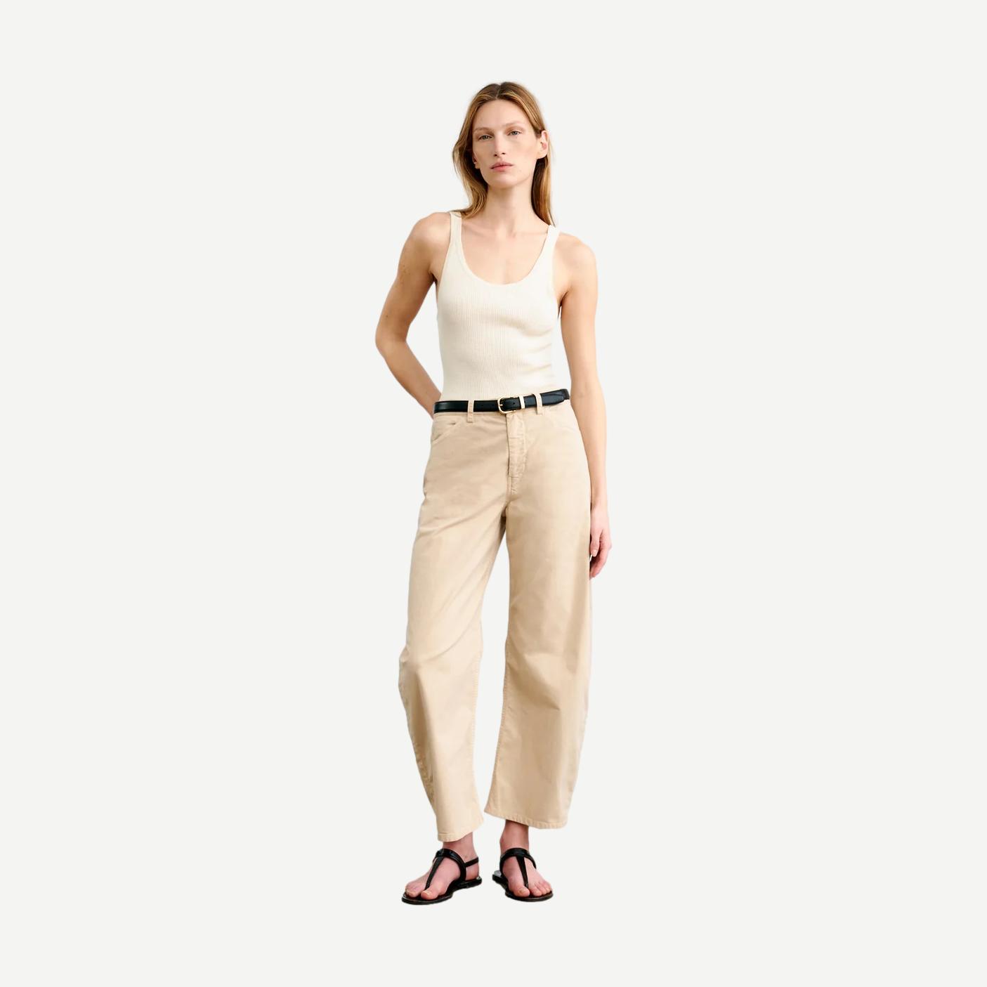 Tribeca Pant - Stone - Galvanic.co