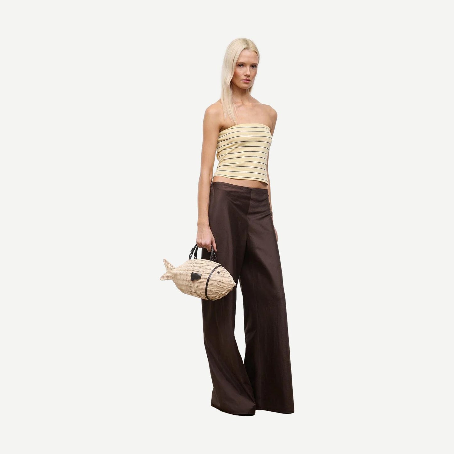 Cleo Fish Bag - Natural