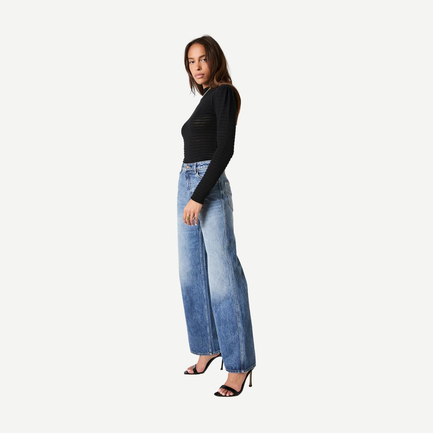 Studio Flare Real Worn - Mid Vintage Blue - Galvanic.co