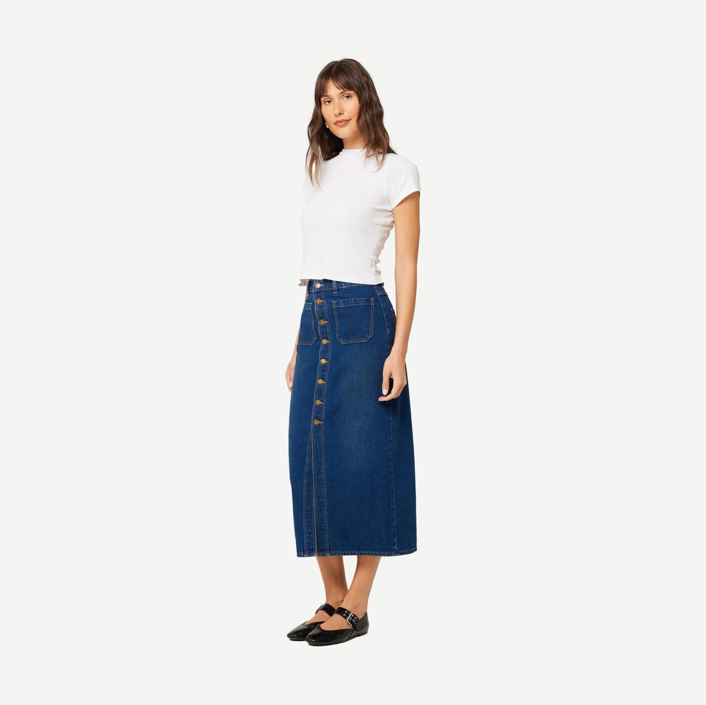 Sailor Skirt Dark Stone- Dark Vintage Indigo - Galvanic.co