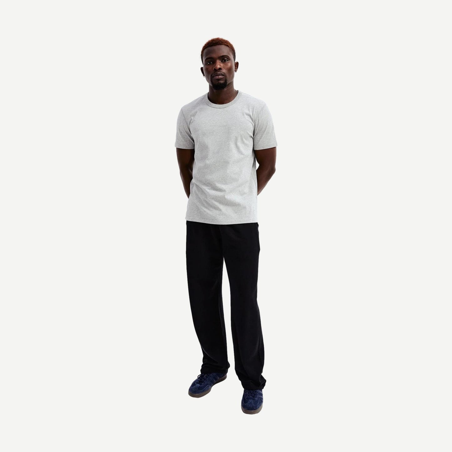 Lightweight Jersey T-Shirt - Heather Grey - Galvanic.co