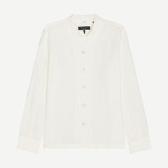 Avery Resort LS Shirt - White - Galvanic.co
