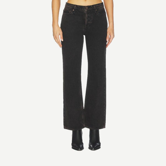 90's Boyfriend Denim - Chocolate Tint