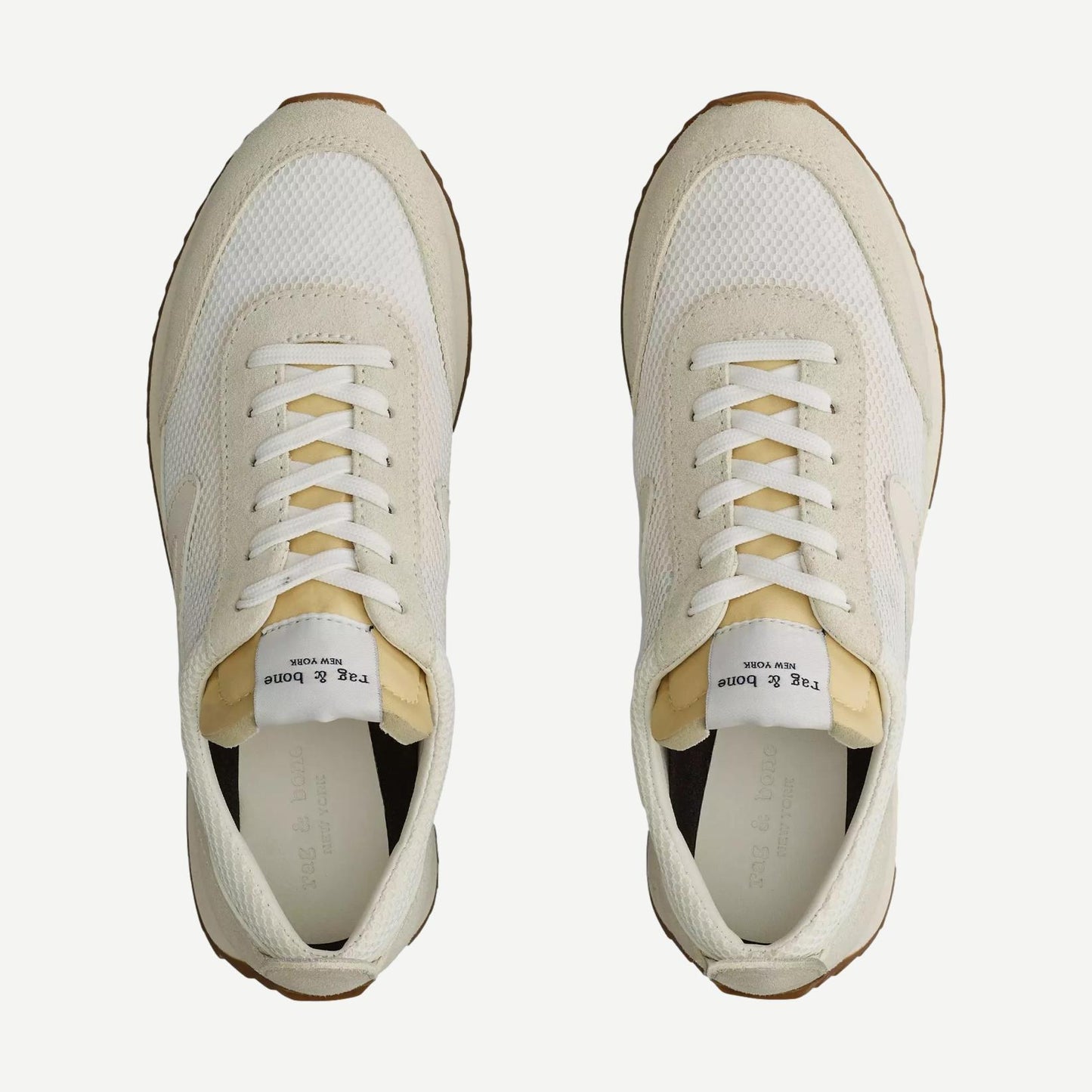 Retro Runner Mesh - Off White / Mint