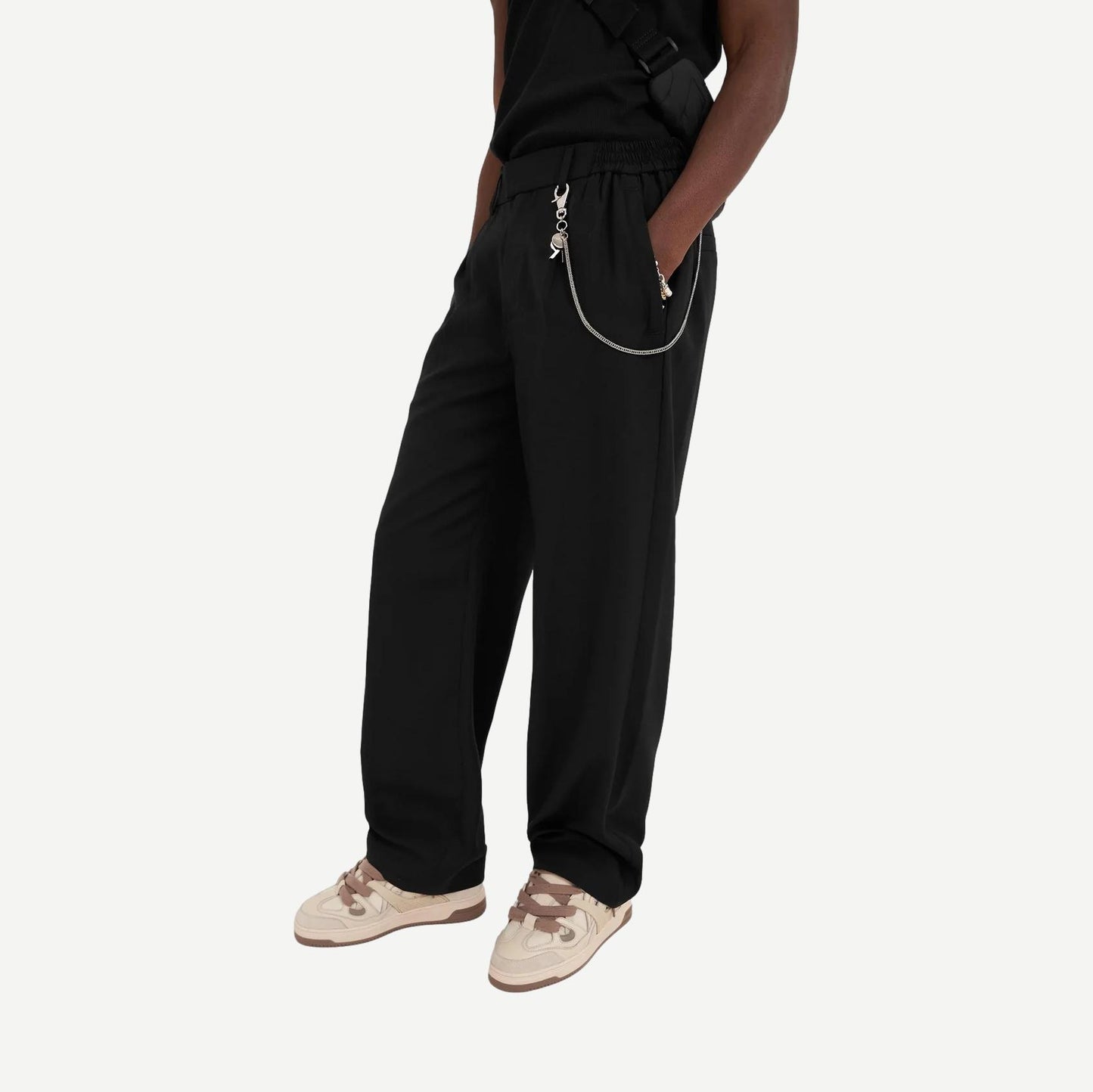 Relaxed Pants - Black - Galvanic.co