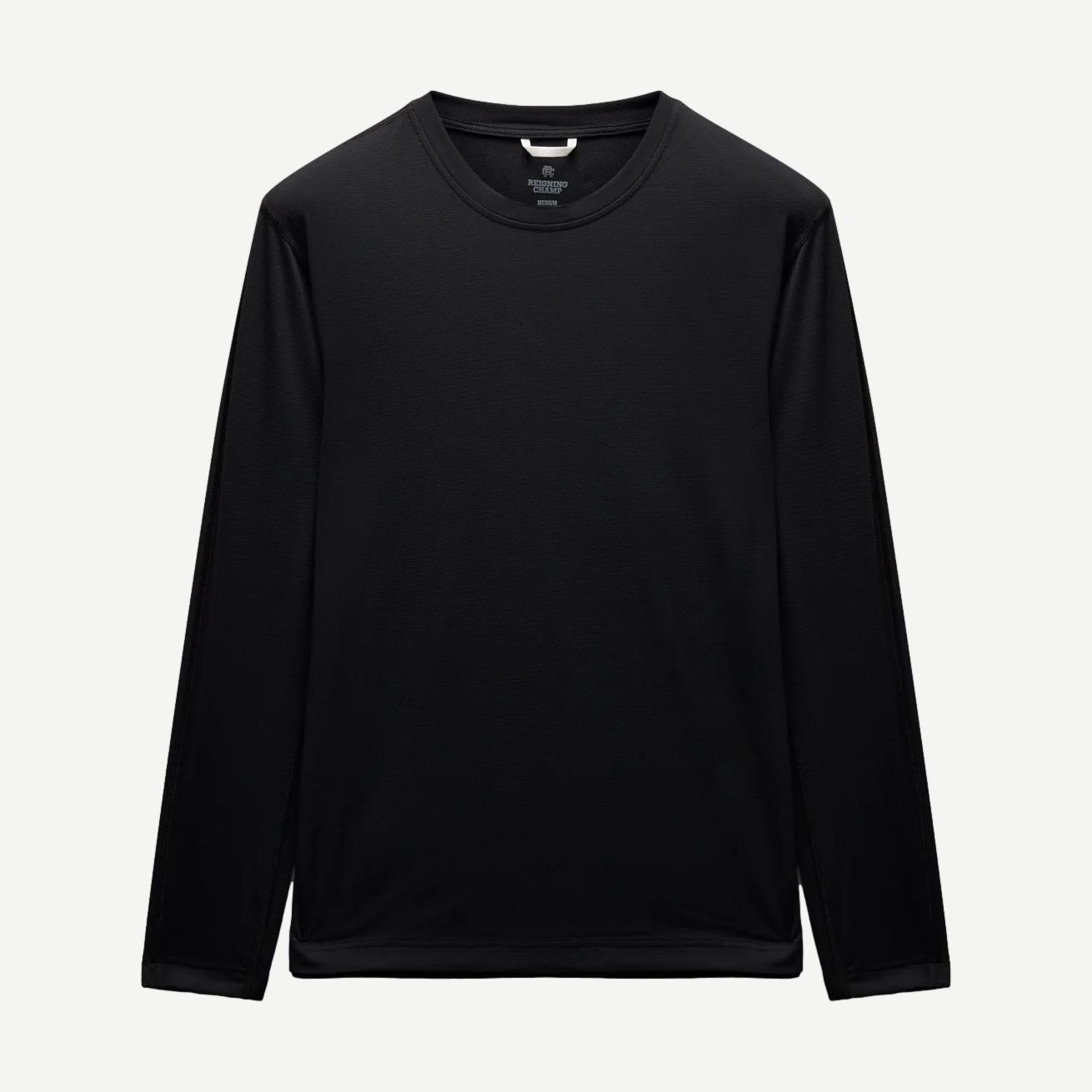Lightweight Cordura LS Training Shirt - Black - Galvanic.co