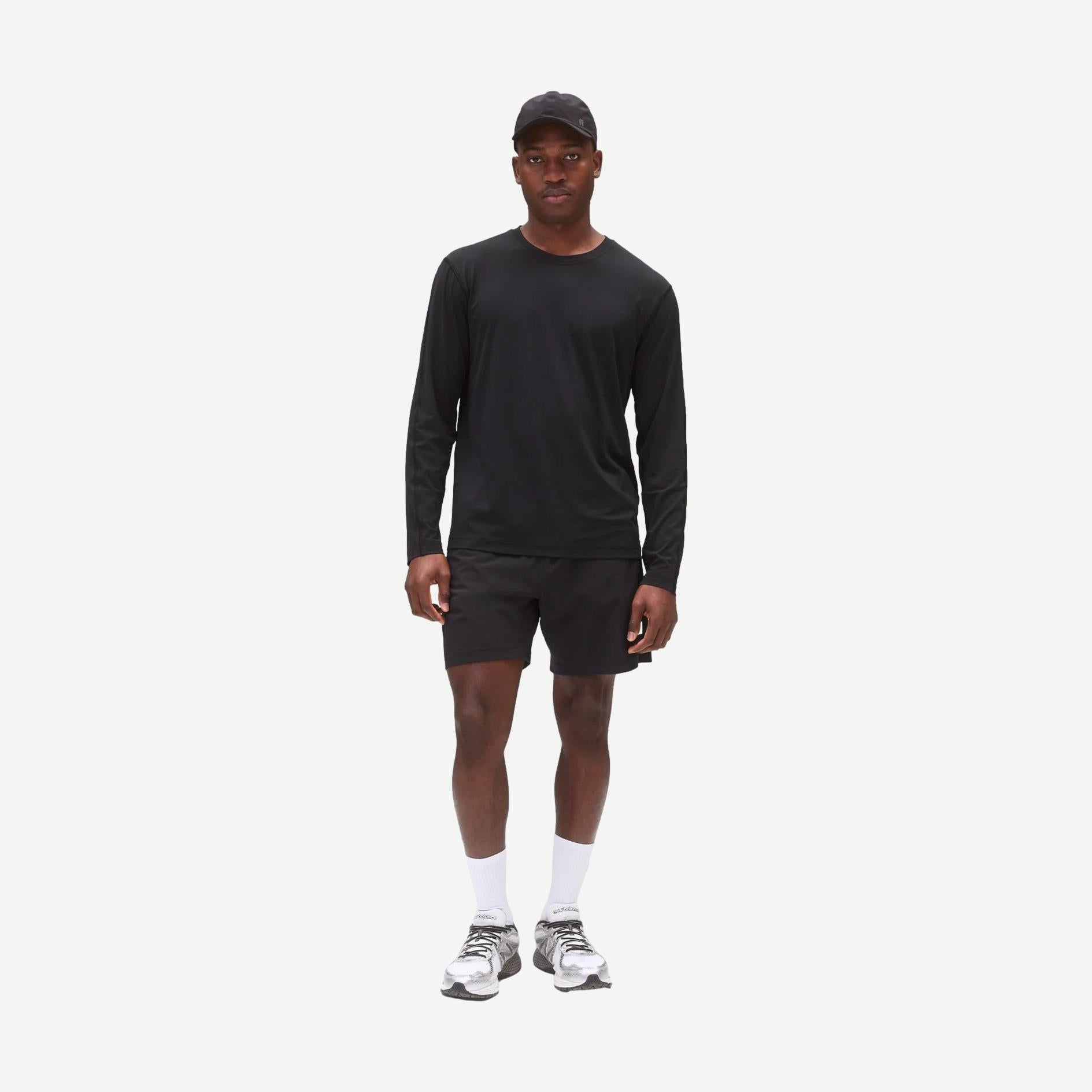 Lightweight Cordura LS Training Shirt - Black - Galvanic.co