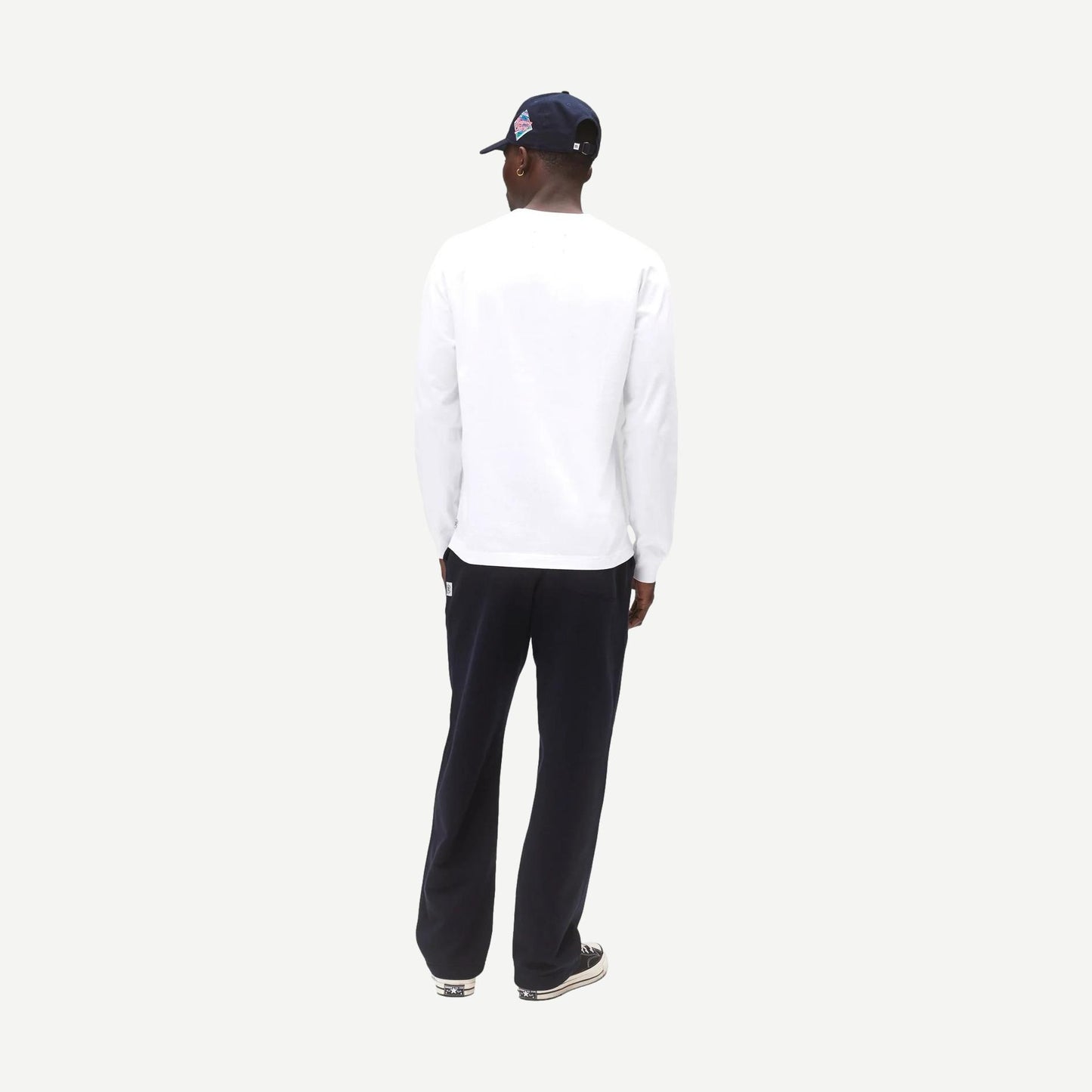 Midweight Jersey Standard Long Sleeve - White - Galvanic.co