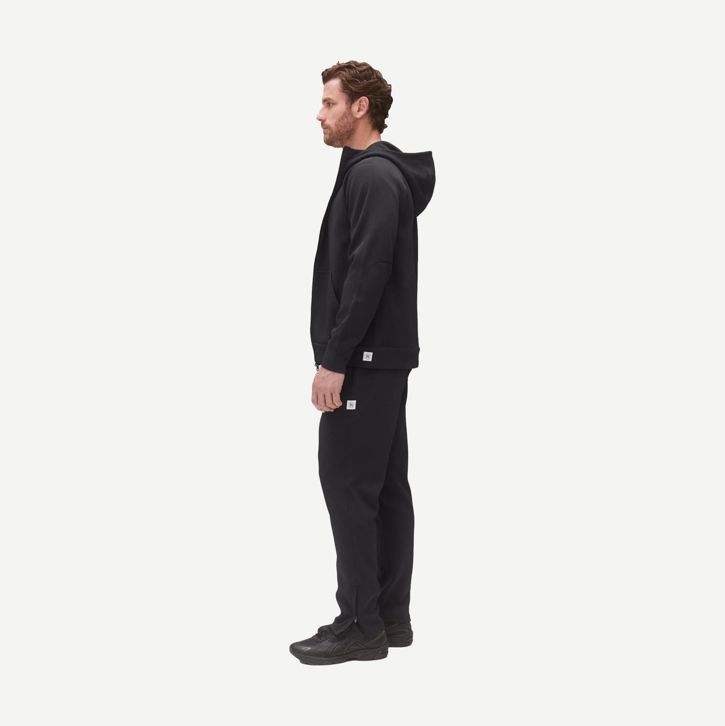 Double Knit Rally Jogger - Black - Galvanic.co