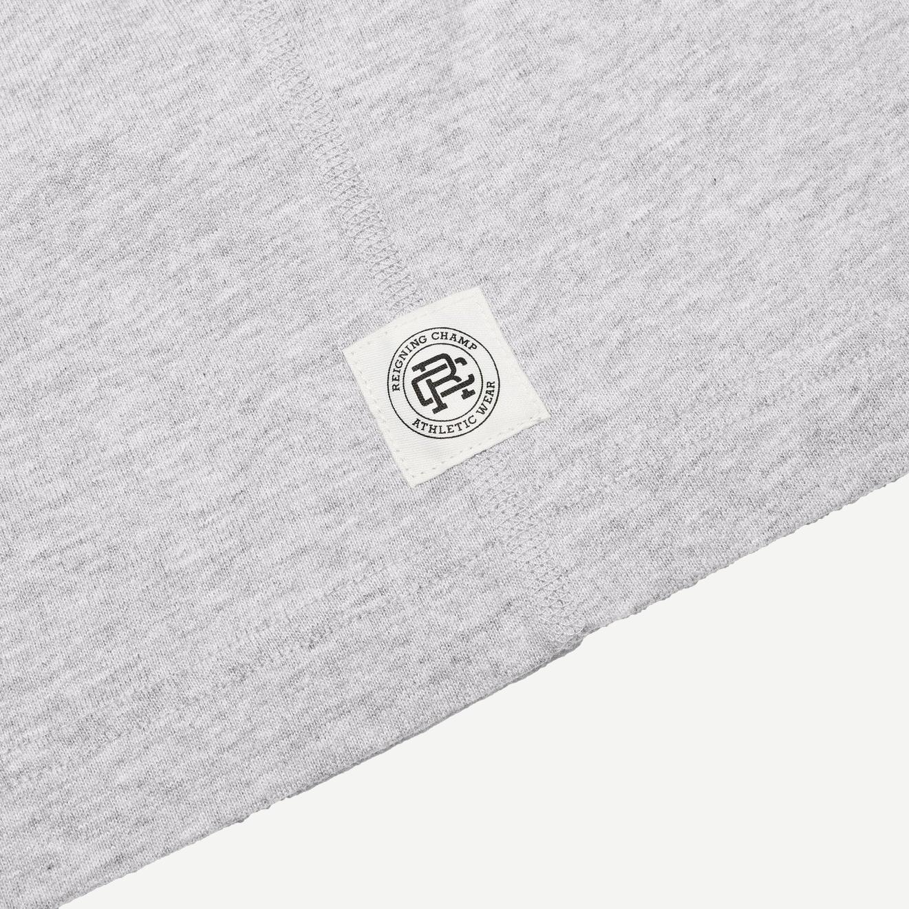 Midweight Jersey Standard L/S Tee - Heather Grey - Galvanic.co
