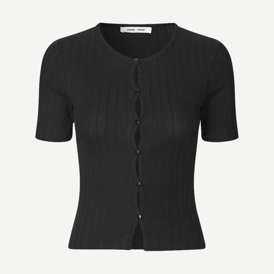 Sajuni SS Cardigan - Black - Galvanic.co