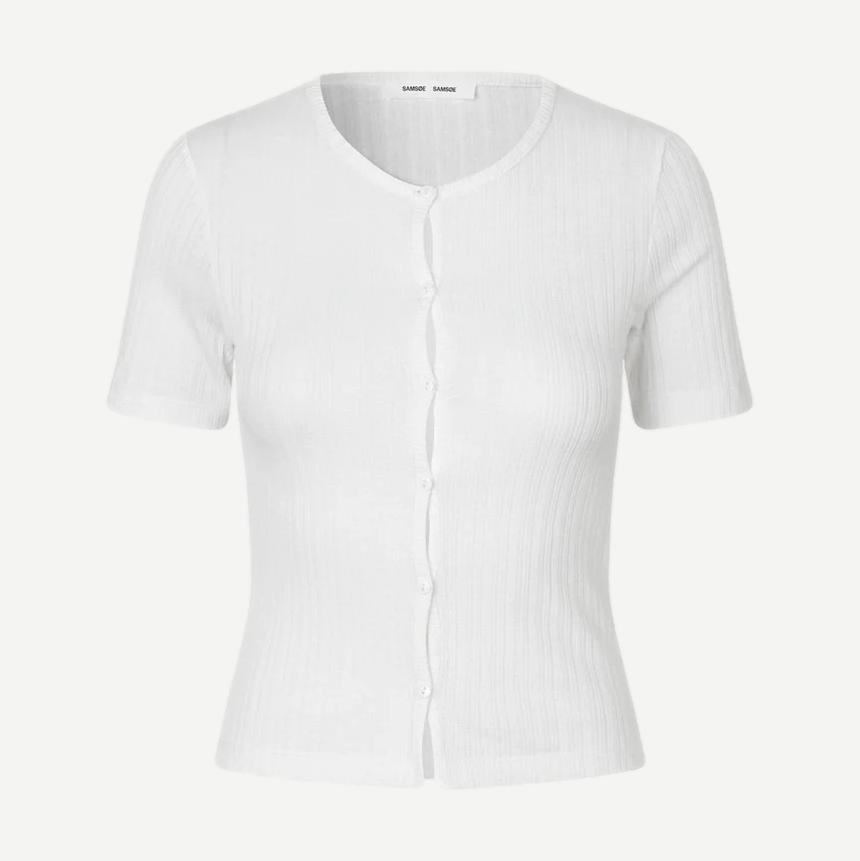 Sajuni SS Cardigan - White - Galvanic.co