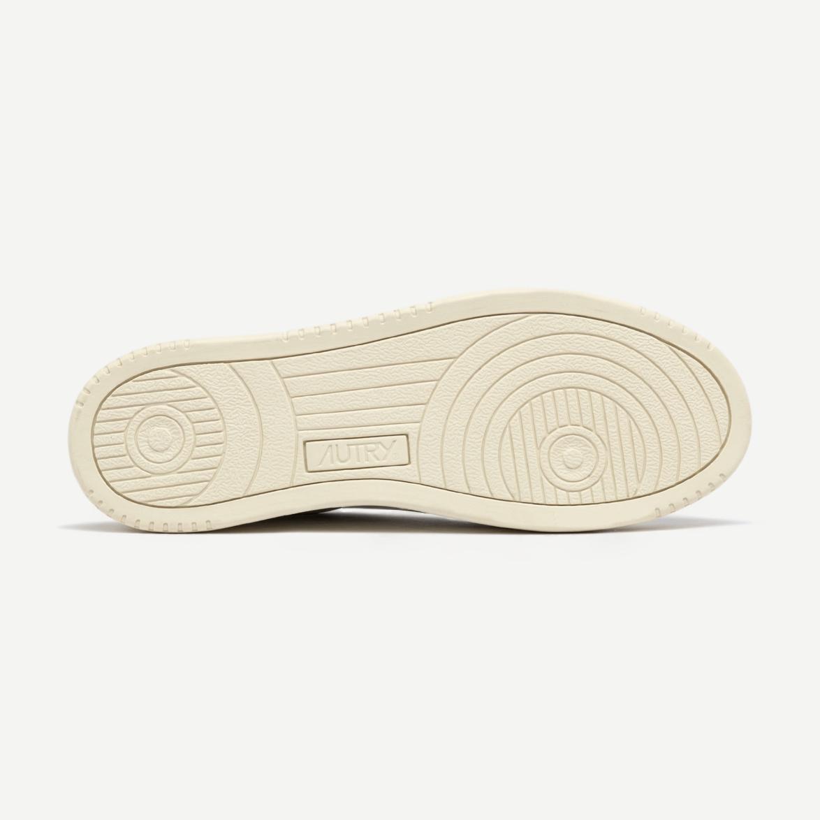 Medalist Low Wom - Leather/Leather White/SLV Blue - Galvanic.co