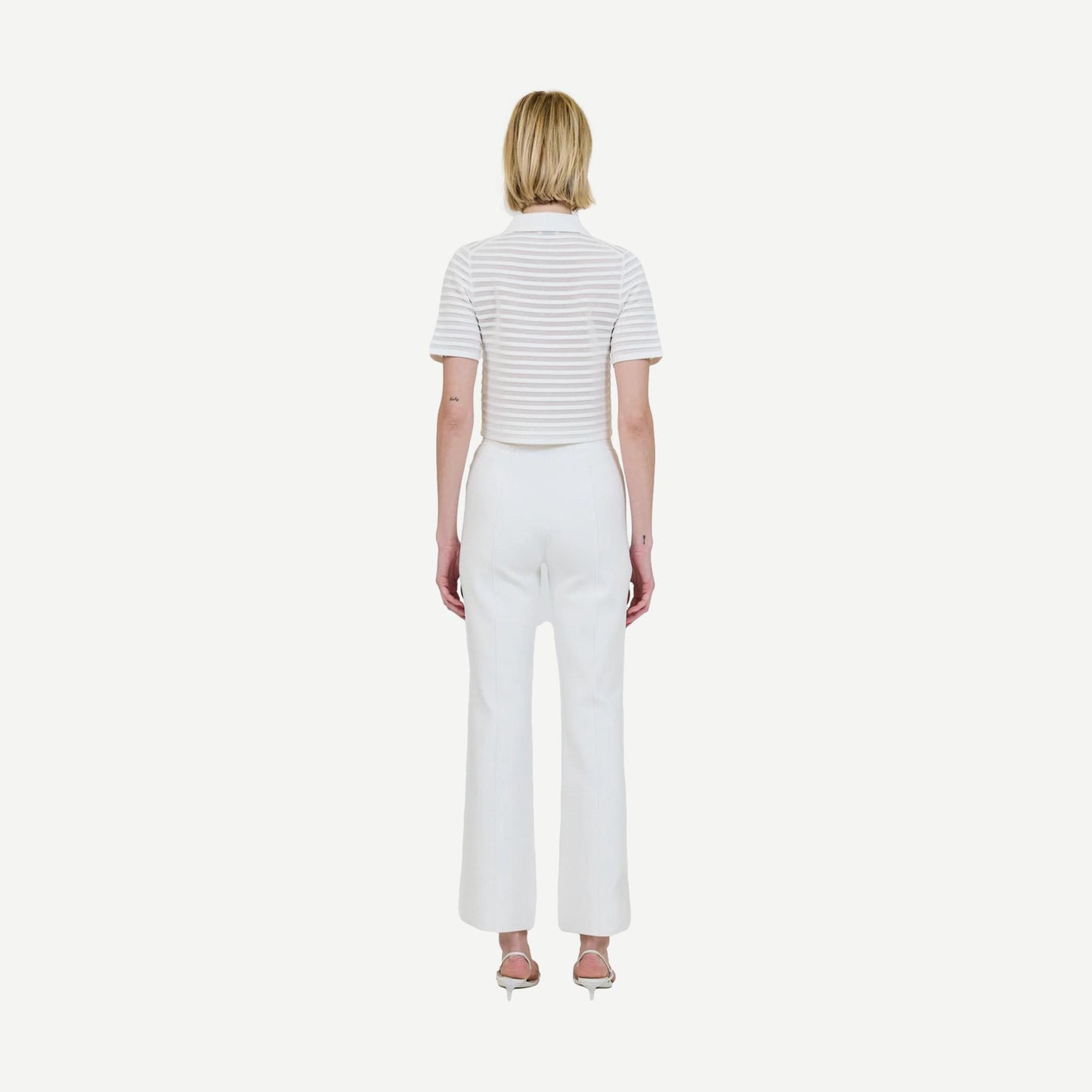 Larken S/S Cardigan - Ivory - Galvanic.co