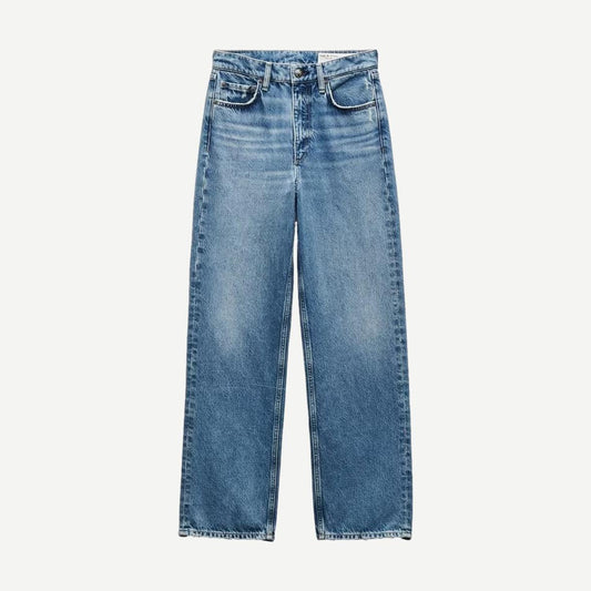 Shea High Rise Ankle Straight - Ithaca - Galvanic.co