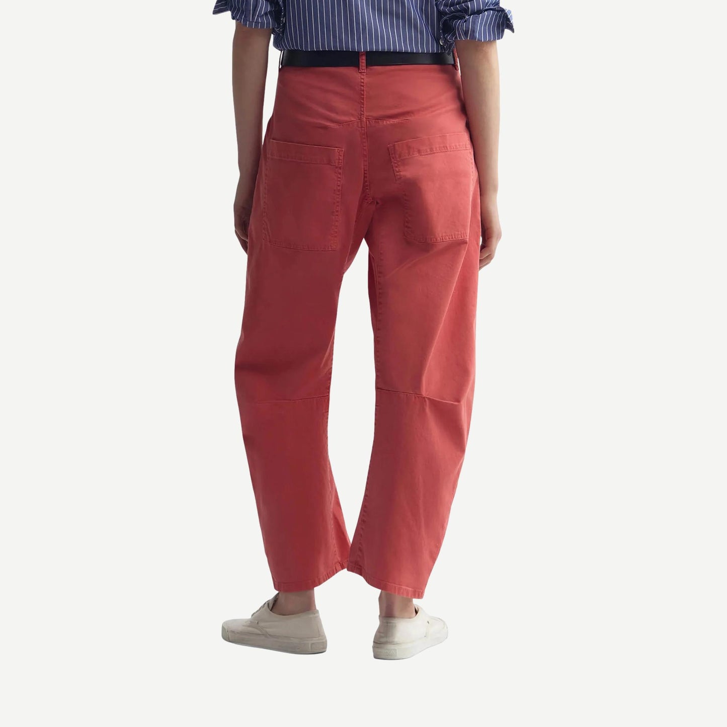 Shon Pant - Vintage Washed Faded Red - Galvanic.co