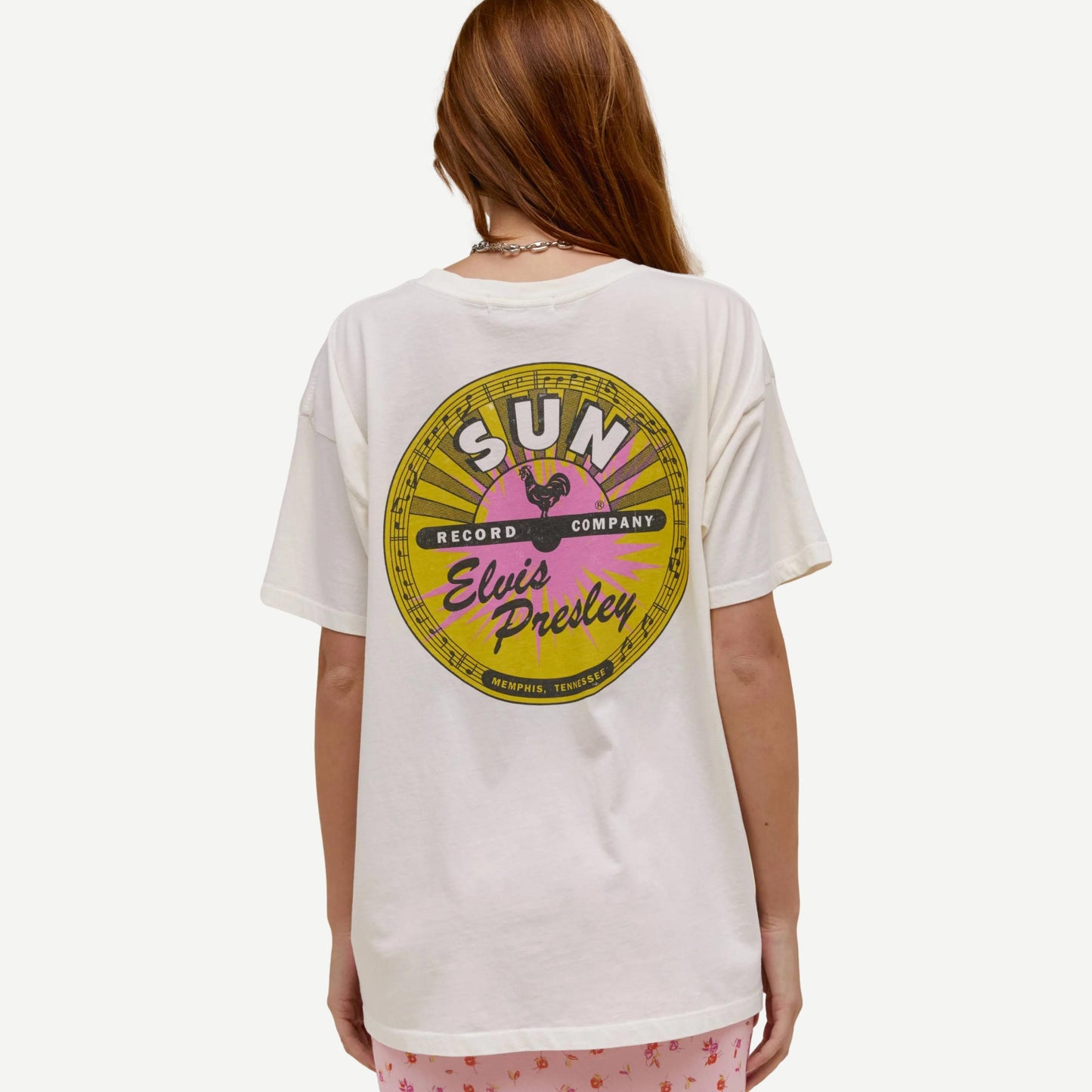 Sun Records x Elvis - Vintage White - Galvanic.co