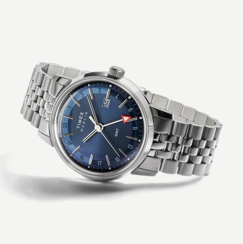 Marlin Quartz GMT 40mm SS - Galvanic.co