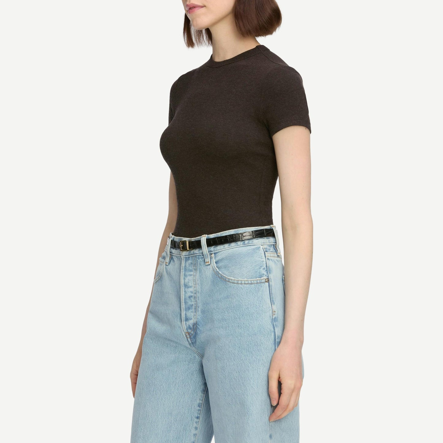 The Rib Baby Tee - Coffee - Galvanic.co