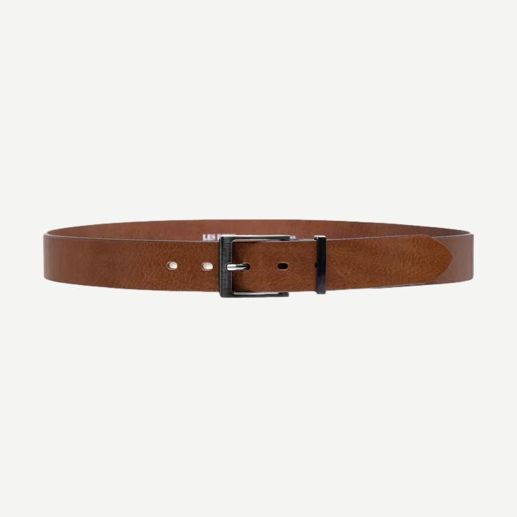 Walker Leather Belt - Brown