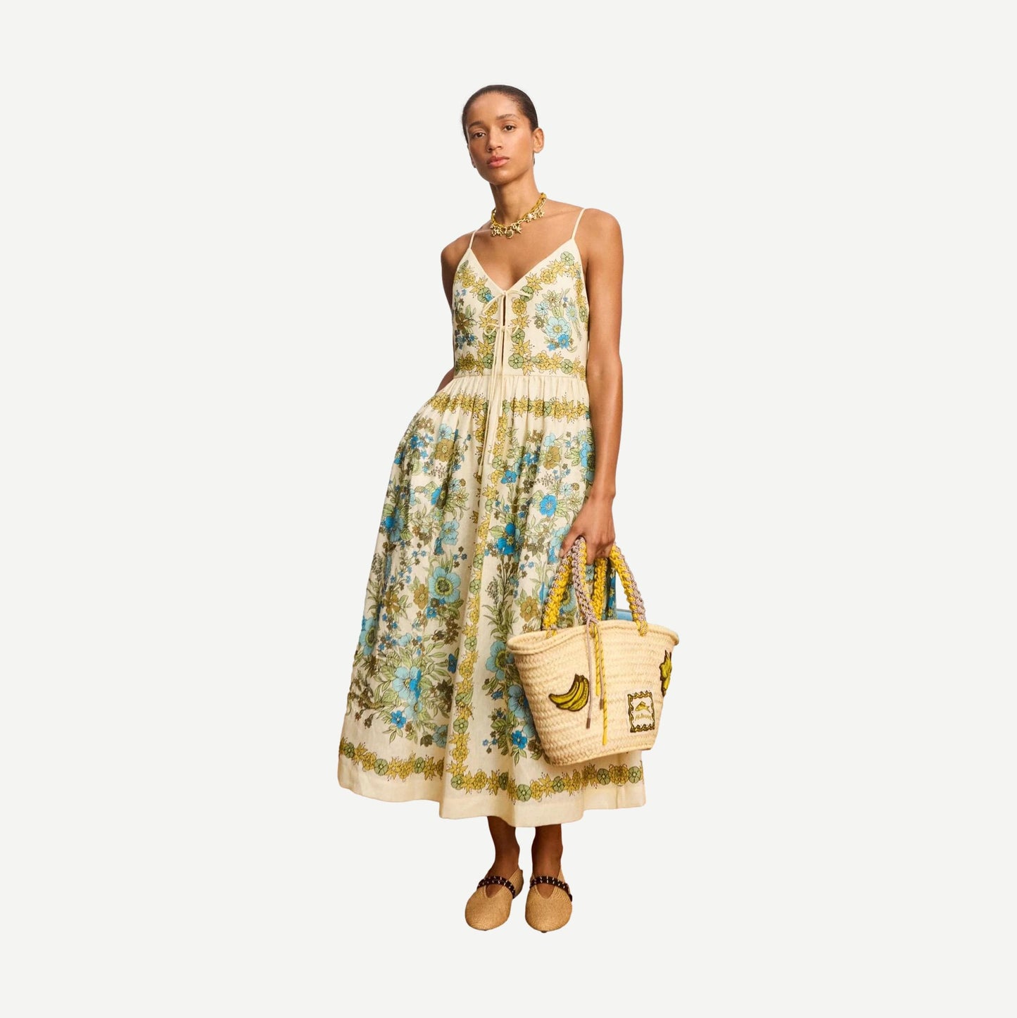 Sophia Midi Dress - Multi
