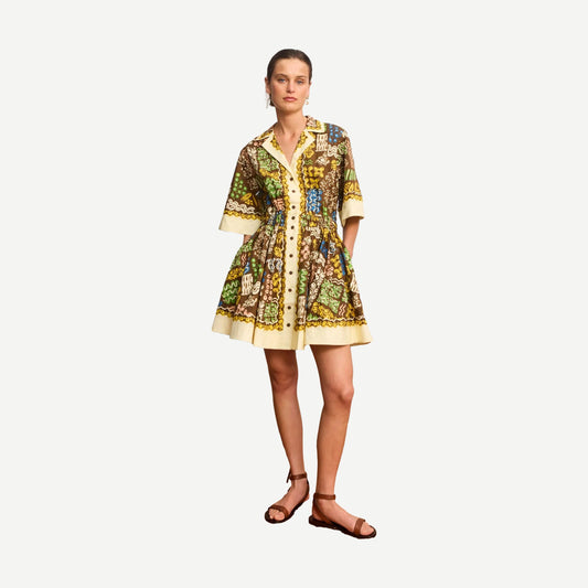Minnie Mini Dress - Multi - Galvanic.co