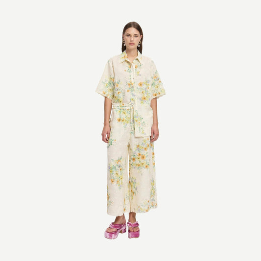 Juliette Pant - Cream - Galvanic.co