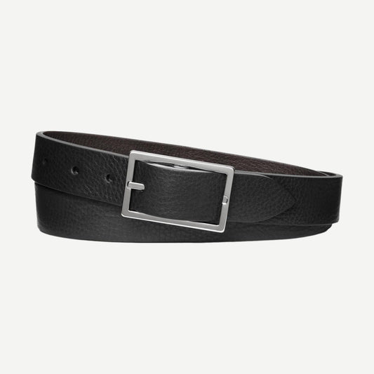 1 1/4" Reversible Rectangle Buckle Belt - Galvanic.co