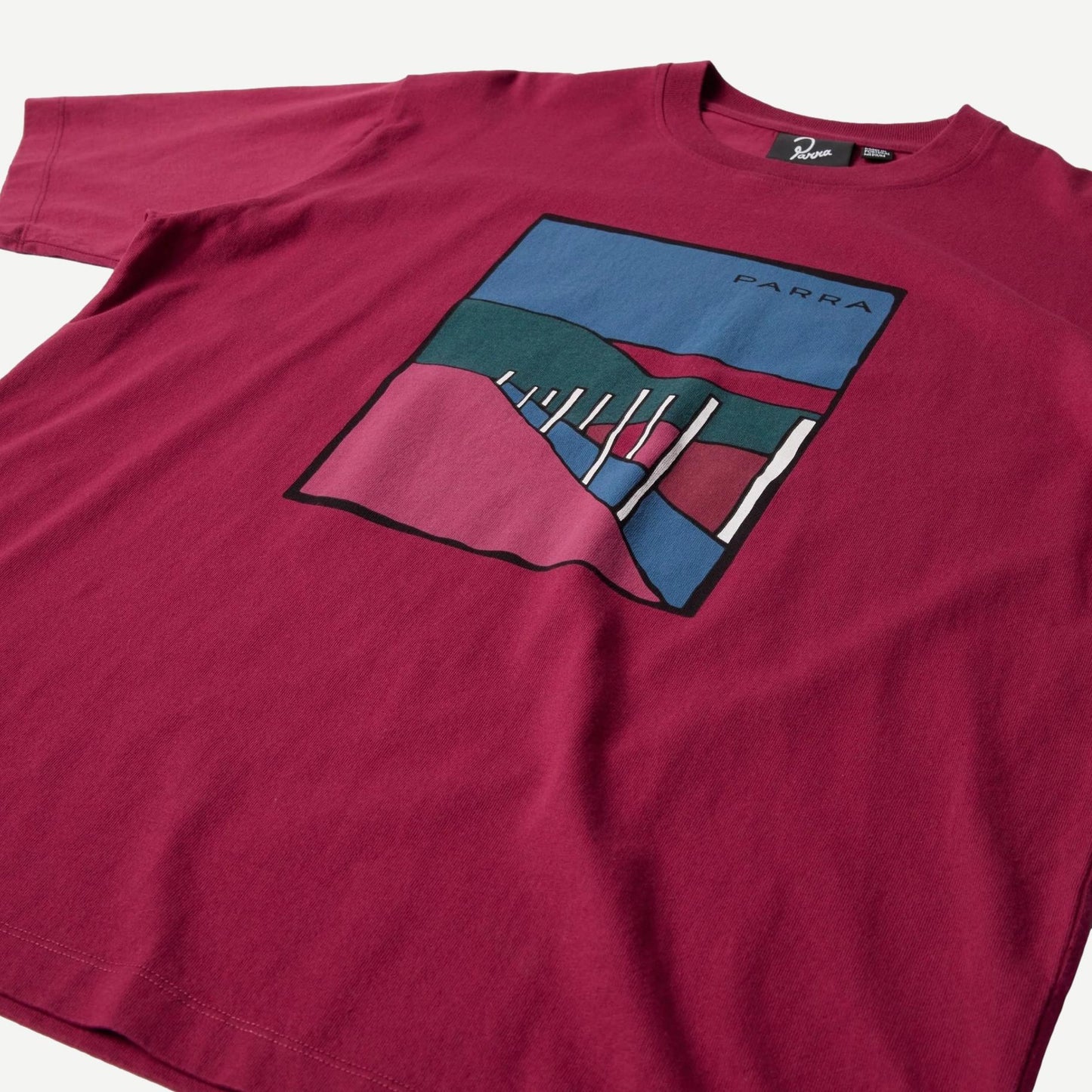Beach Parking T-Shirt - Raspberry - Galvanic.co